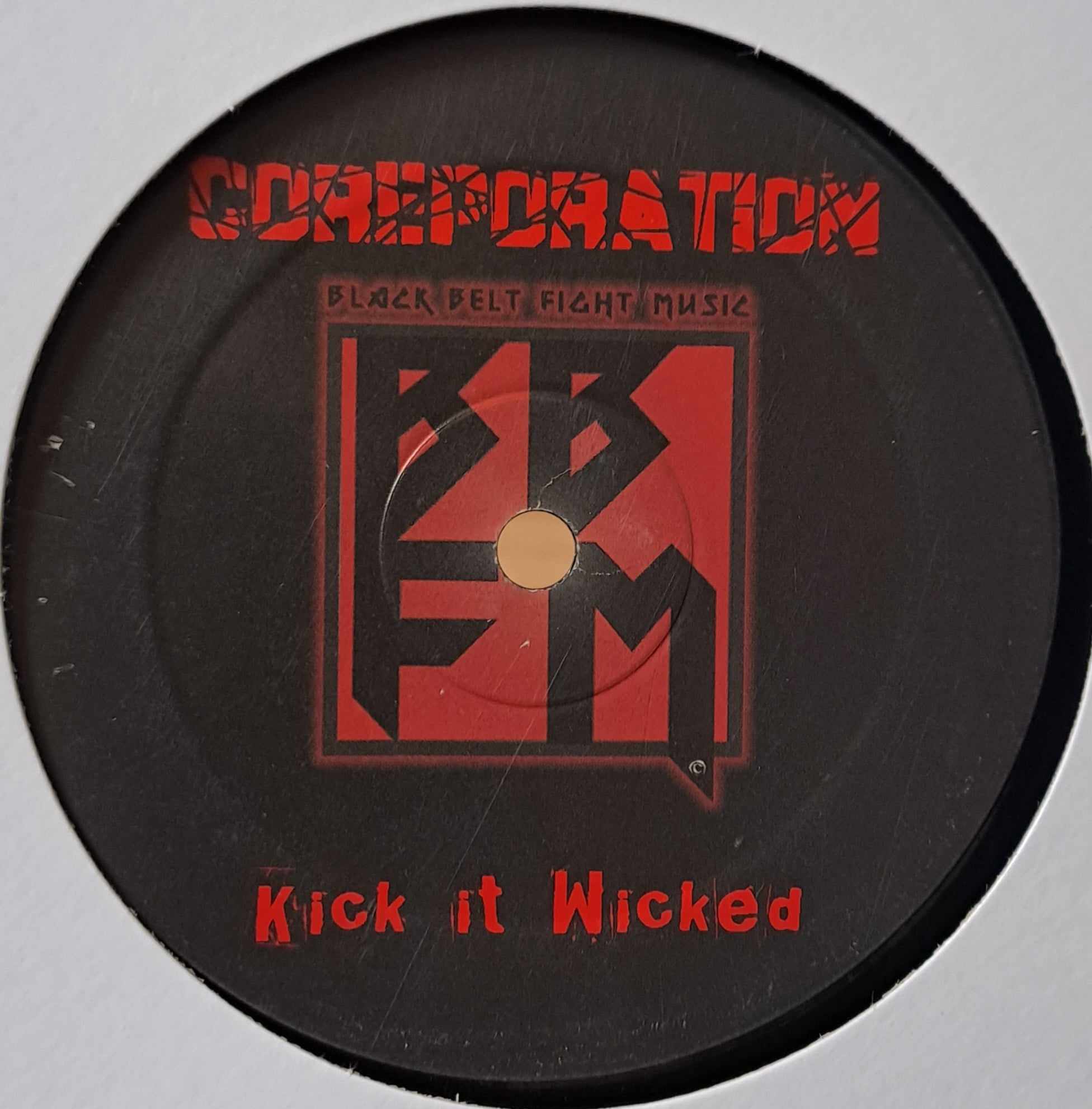 Black Belt Fight Music 002 - vinyle hardcore